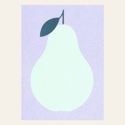 Postcard pear