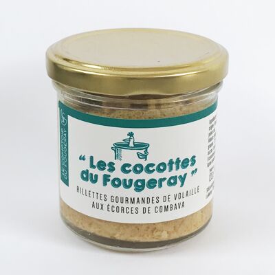 Geflügelrillettes mit Combava-Schale (Le Comptoir du Fougeray)
