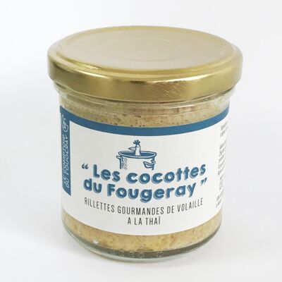 Thailändische Hühnerrillettes (Le Comptoir du Fougeray)