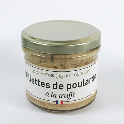 Chicken rillettes with truffle (Le Comptoir du Fougeray)