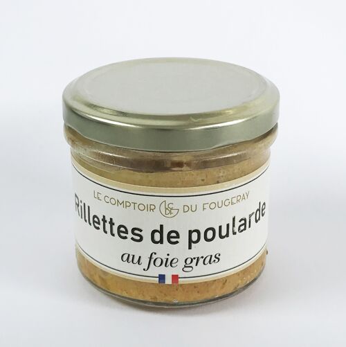 Rillettes de poularde au foie gras (Le comptoir du Fougeray)