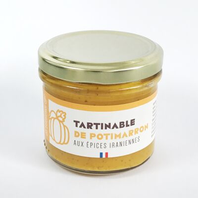 Tartinable BIO de potimarron aux épices iraniennes (Le Comptoir du Fougeray)