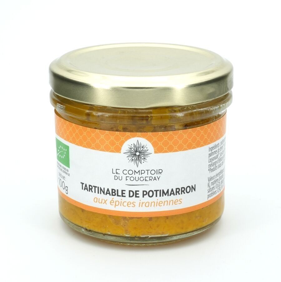 Crema di zucca biologica con spezie iraniane 100g (Le Comptoir du Fougeray)