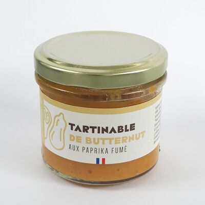 Organic butternut spread with smoked paprika (Le Comptoir du Fougeray)