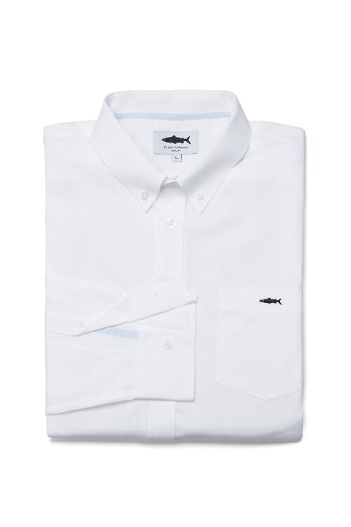 White Shirt in 100% cotton poplin