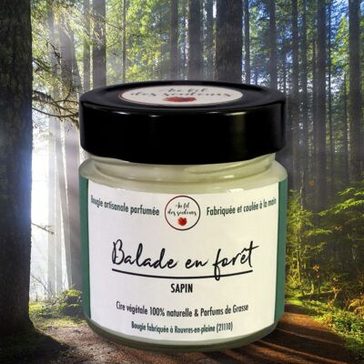 Fir scented candle (Walk in the forest)