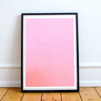 Impression d'art Poster Feeling Pink