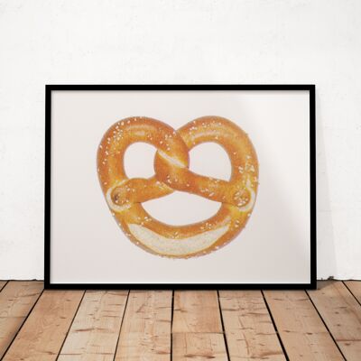 Bretzel d'affiche d'artprint