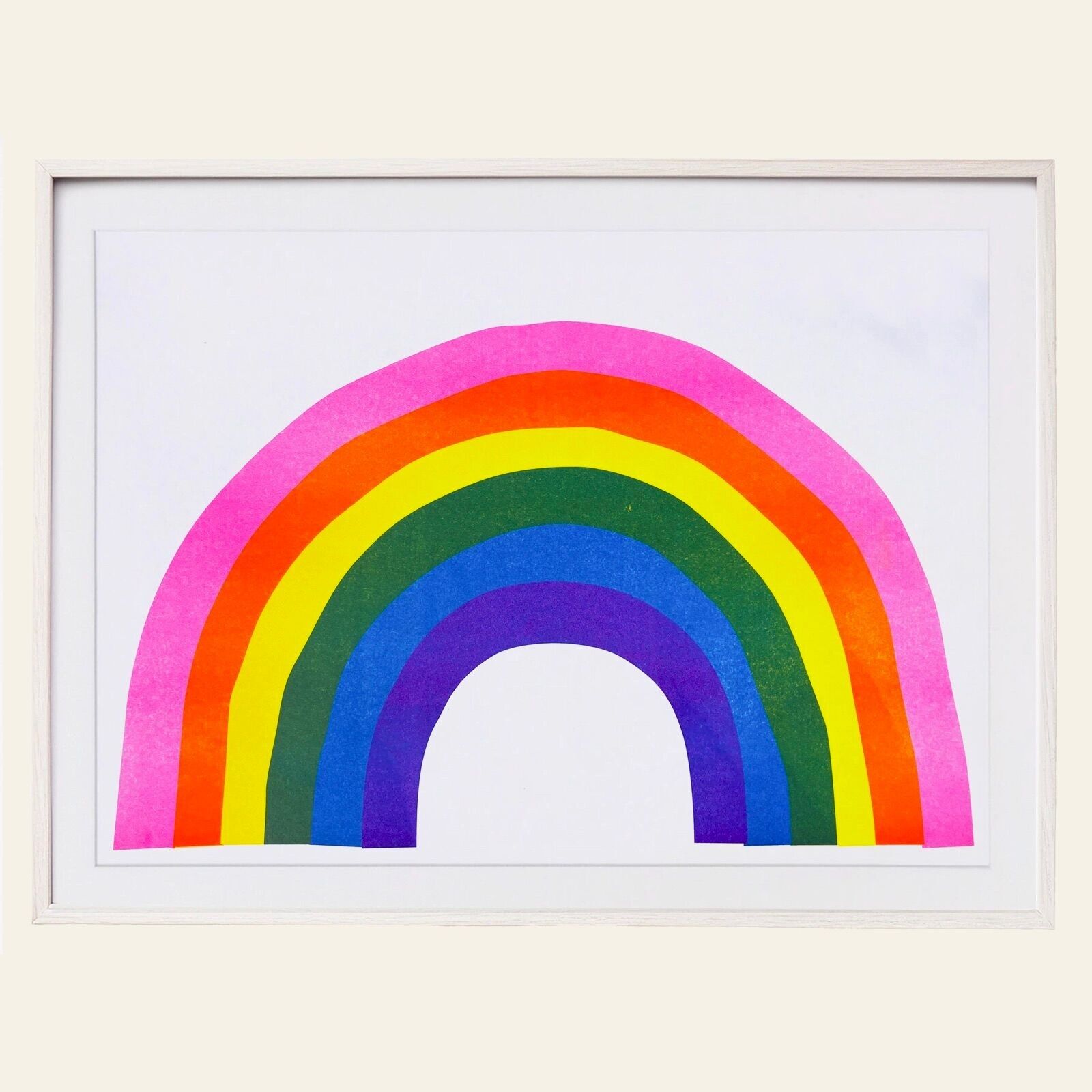 Risography – Poster Artprint – Arcobaleno – DIN A3