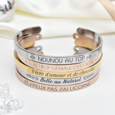 THE ESSENTIALS | Lot of 5 jewels with message | Bestsellers