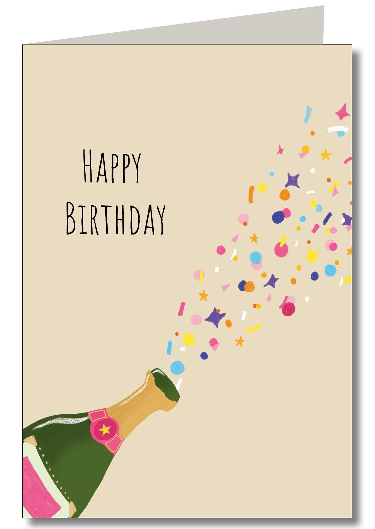 bottiglia di champagne