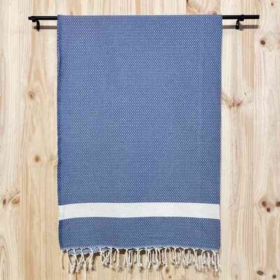 Fouta Middle Losange Bleu Jean