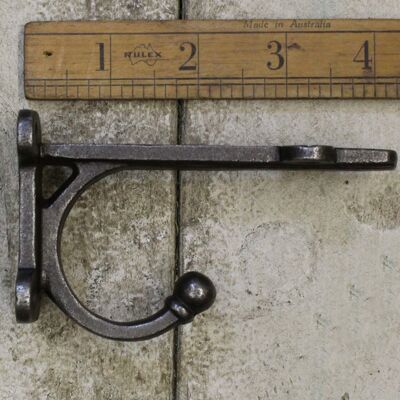 Shelf Bracket Hook TRANBY Antique Iron 4" / 100mm