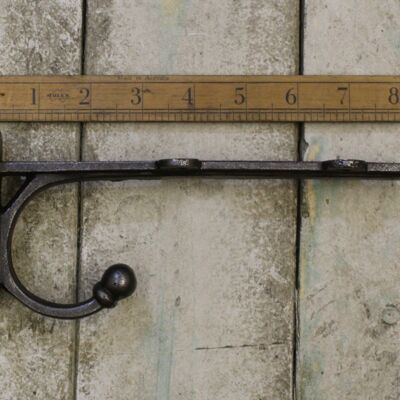 Shelf Bracket Hook TRANBY Antique Iron 8" / 200mm