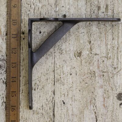 Shelf Bracket GALLOWS Lugs Cast Ant Iron 6.25" x 6.25"