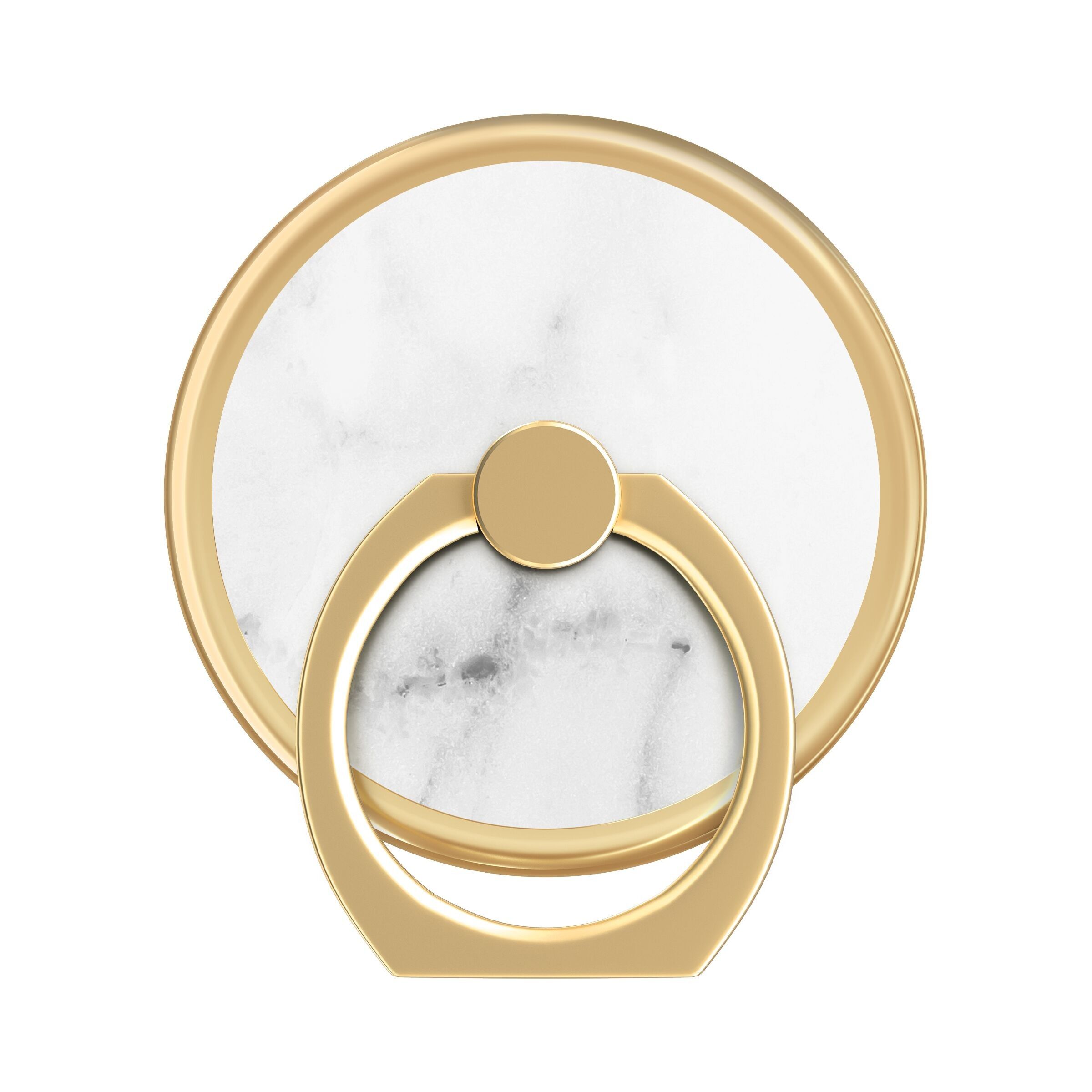Magnetische Ringhalterung Weißer Marmor