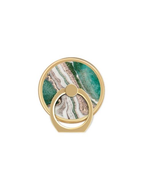 Magnetic Ring Mount Golden Jade Marble