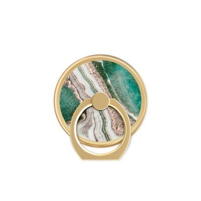 Magnetic Ring Mount Golden Jade Marble