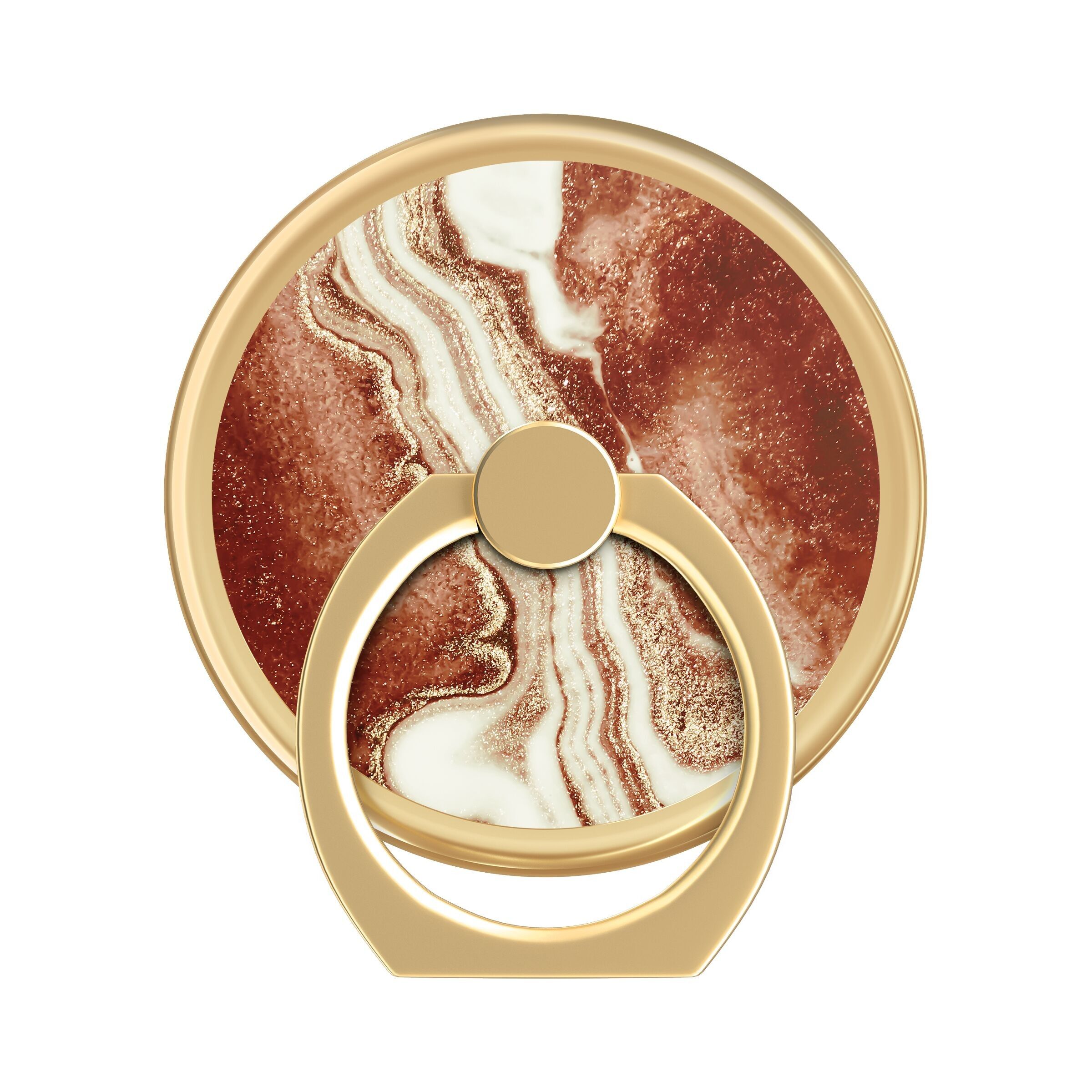 Magnetische Ringhalterung Golden Rusty Marble