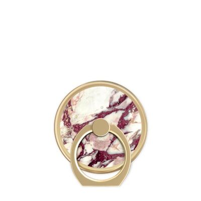 Magnetic Ring Mount Calacatta Ruby Marble