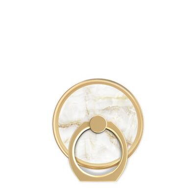 Magnetic Ring Mount Golden Pearl Marble