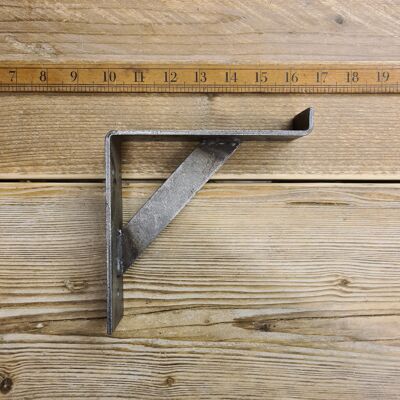 Shelf Bracket Window Box UTILITY Brace Lip Ant Iron 6" x 6"