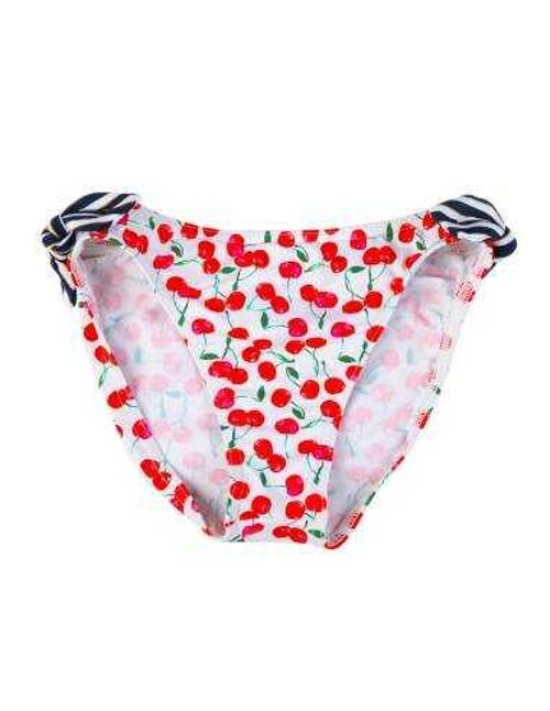 Bas de maillot de bain Brunette aux motifs cerises