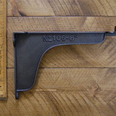 Shelf Bracket Lip Railway No 106-8" Window Box Cast Iron 9"