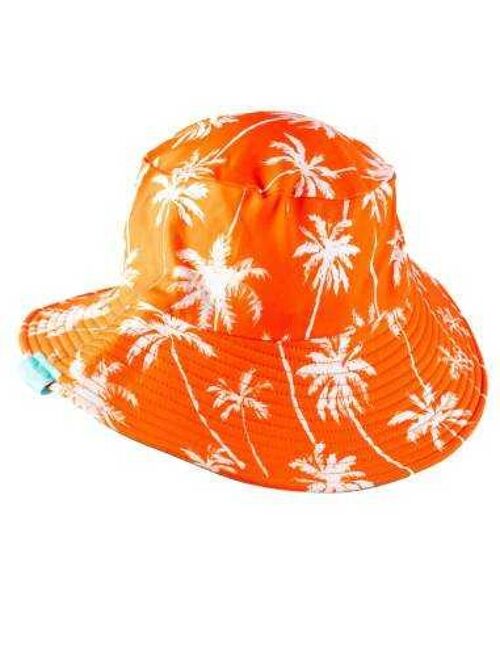 Chapeau anti-UV Indiana orange