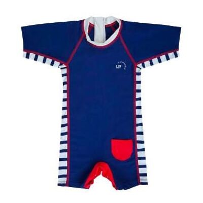 Petit Matelot baby boy's anti-UV wetsuit - navy