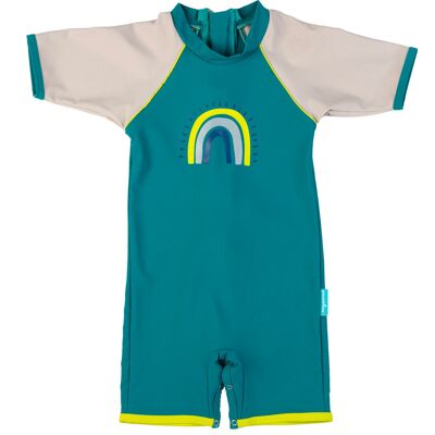 Anti-UV Java Baby's Swimsuit Duck blue