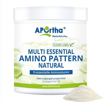 Amino Pattern Powder PUR - NATUREL - 362 g de poudre végétalienne 1