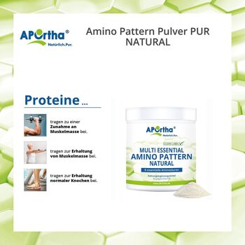 Amino Pattern Powder PUR - NATUREL - 362 g de poudre végétalienne 4
