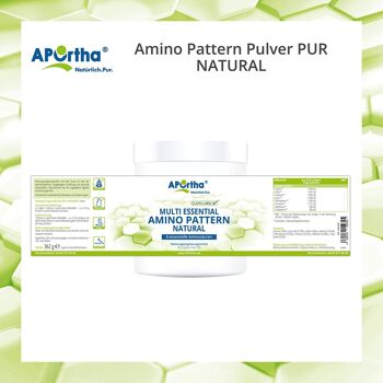 Amino Pattern Powder PUR - NATUREL - 362 g de poudre végétalienne 5