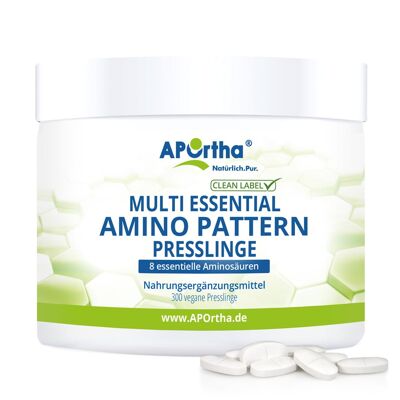 Multi Essential Amino Pattern - 300 pastilles végétaliennes