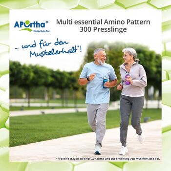 Multi Essential Amino Pattern - 300 pastilles végétaliennes 7