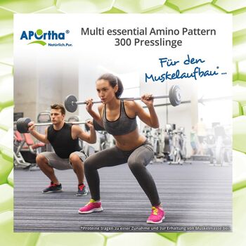 Multi Essential Amino Pattern - 300 pastilles végétaliennes 8