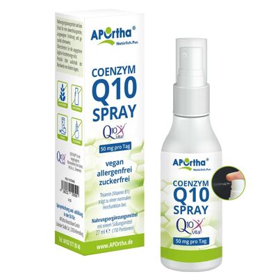 Q10Vital® Coenzyme Q10 spray bucal - 27 ml spray bucal vegano