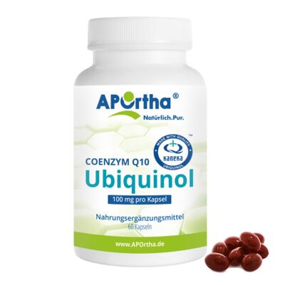 Kaneka Ubiquinol™ 100mg Coenzyme Q10 - 60 Capsules