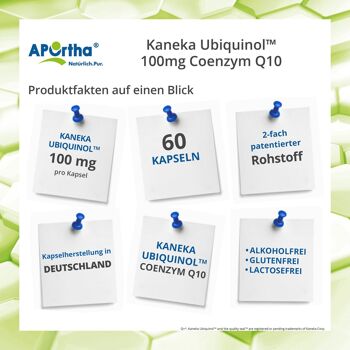 Kaneka Ubiquinol™ 100mg Coenzyme Q10 - 60 Gélules 2