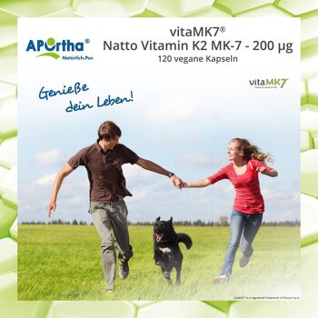 vitaMK7® - Natto Vitamine K2 MK-7 - 200 µg - 120 gélules végétaliennes 7