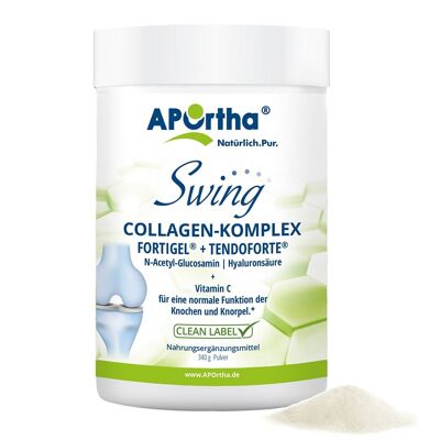 Swing colágeno complejo con FORTIGEL® + TENDOFORTE® - 340 g polvo