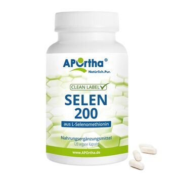 Sélénium 200 µg de L-sélénométhionine - 120 gélules végétaliennes 1