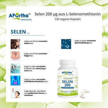 Sélénium 200 µg de L-sélénométhionine - 120 gélules végétaliennes 4