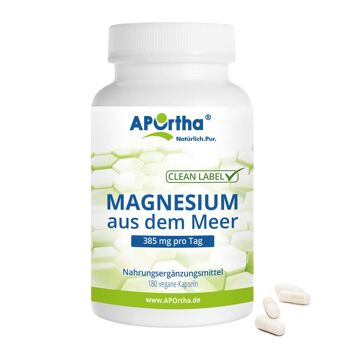 Oxyde de magnésium de la mer - 180 capsules végétaliennes 1