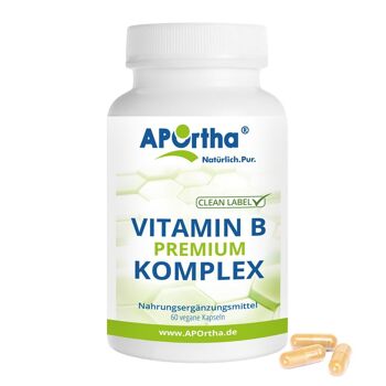 Complexe de Vitamine B PREMIUM - 60 gélules végétaliennes 1