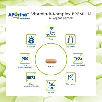 Complexe de Vitamine B PREMIUM - 60 gélules végétaliennes 3
