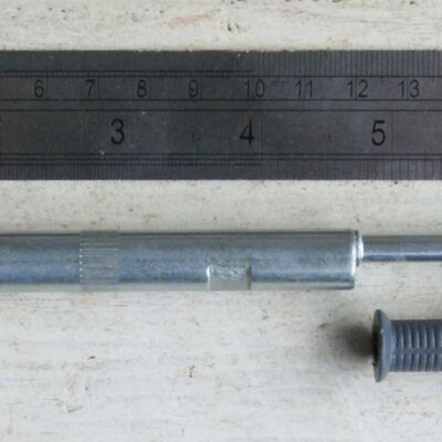 Concealed Shelf Support Screw-in 120mm Rod Masonry 12 x185