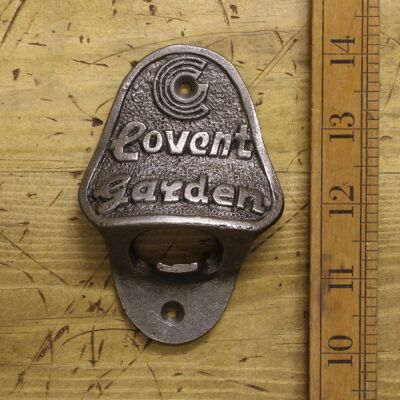 Bottle Opener Wall Mounted COVENT GARDEN Cast Ant Iron
