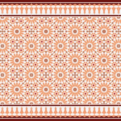 Archibald - MEDIUM 70x120 cm - Coral